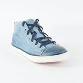 Mens Timberland EK Hookcamp 5265A Light Blue Leather Lace High Top Casual Shoes